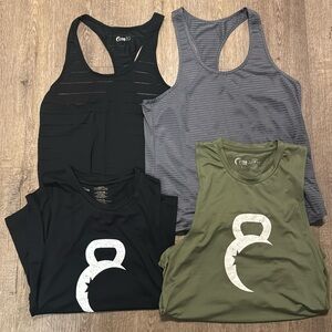 Zyia workout tank tops set of 4